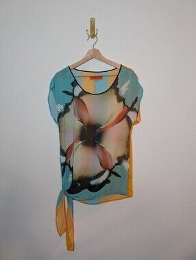 Clover Canyon Sheer Oversized Blouse